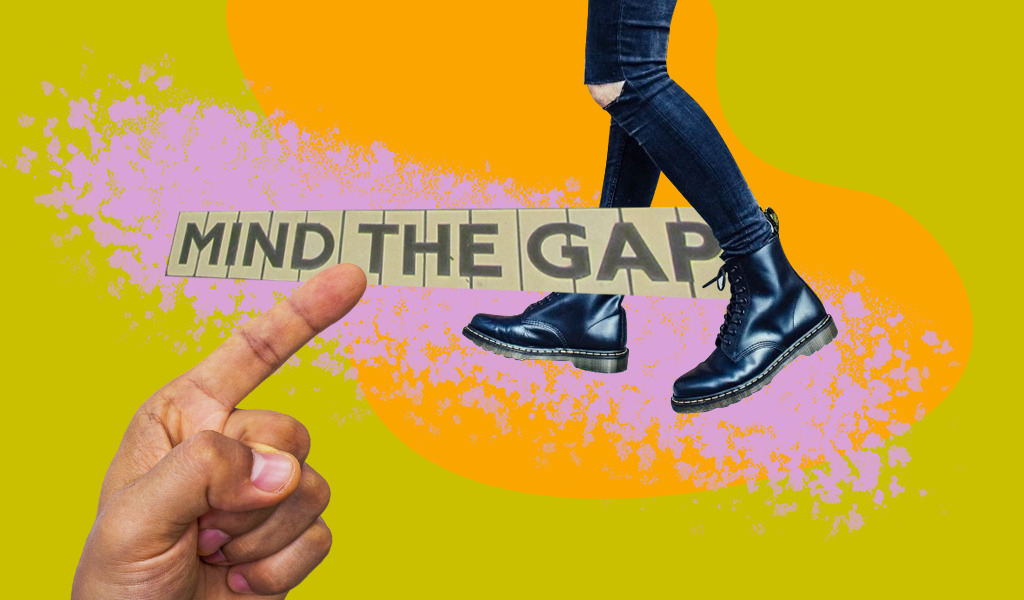Есть вопрос: что значит фраза «Mind the gap»?