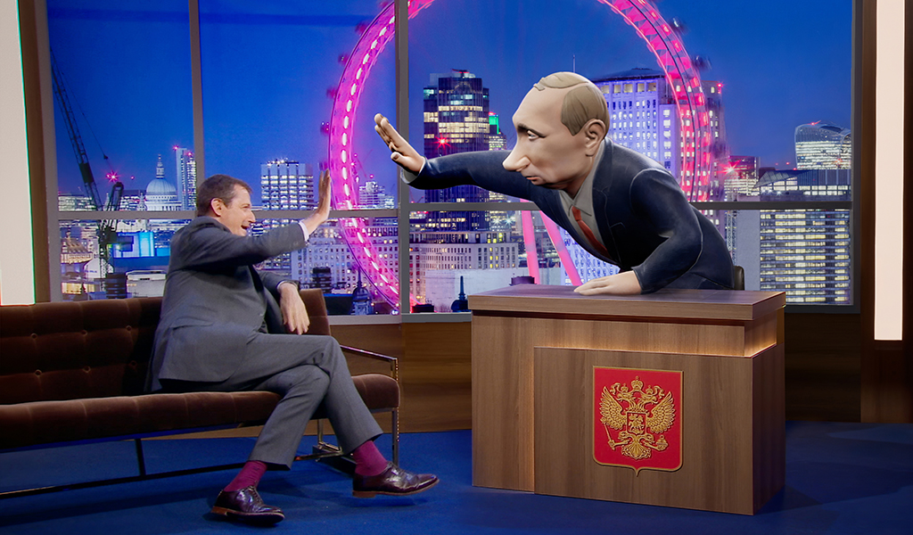 Анимированный Владимир Путин станет ведущим ток-шоу на BBC