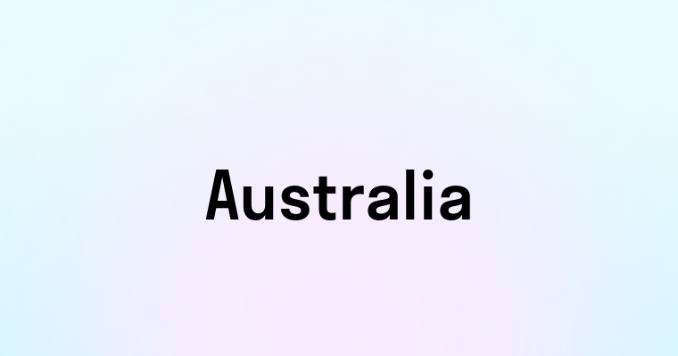 Australia