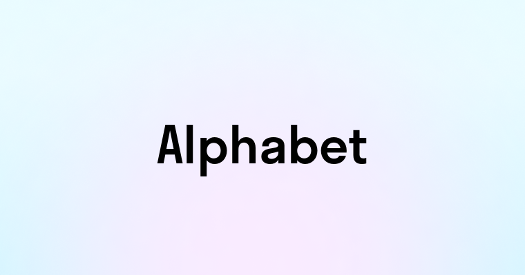 Alphabet