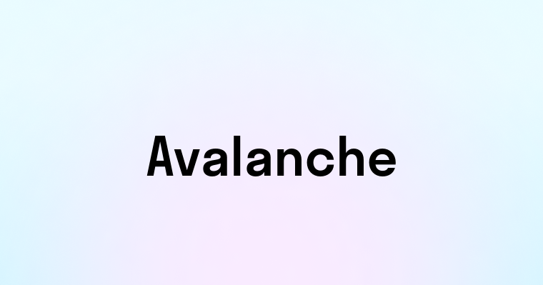 Avalanche