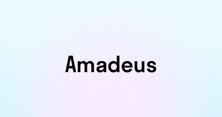 Amadeus