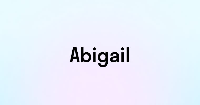 Abigail