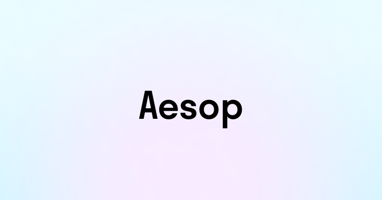 Aesop