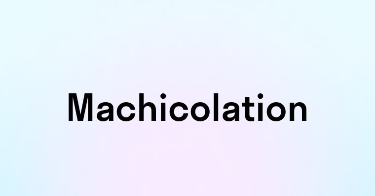 Machicolation