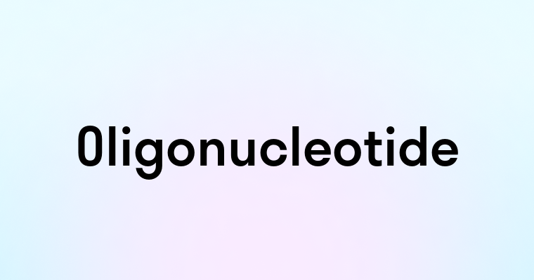 Oligonucleotide