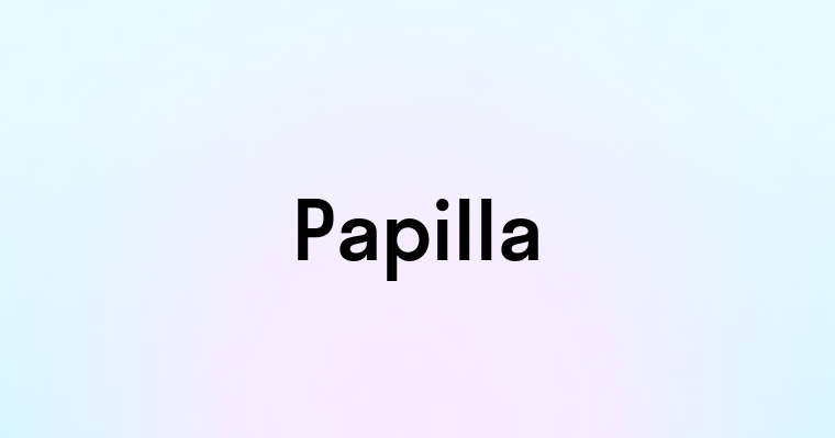 Papilla