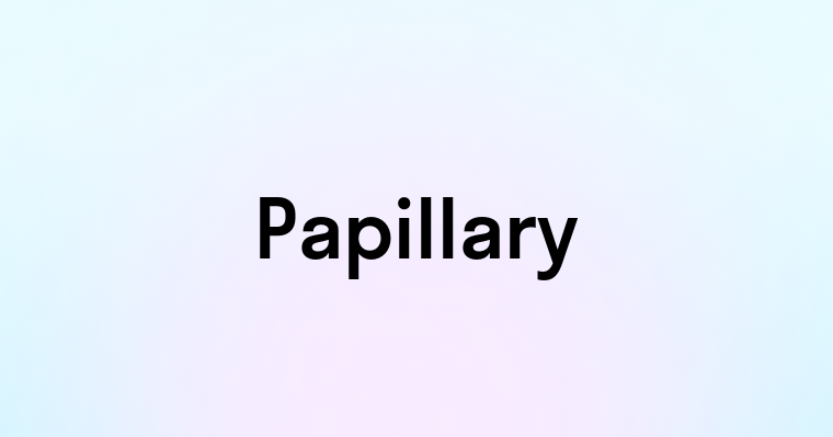 Papillary