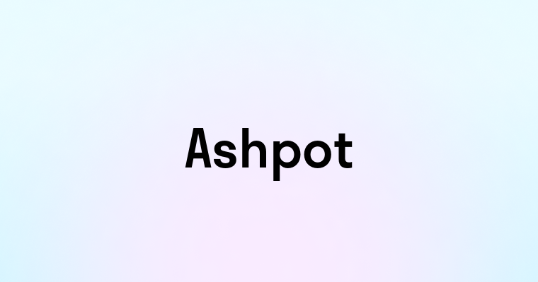 Ashpot