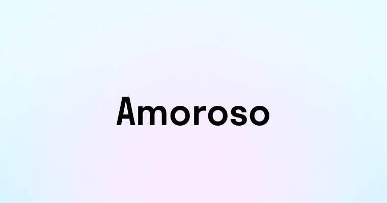 Amoroso