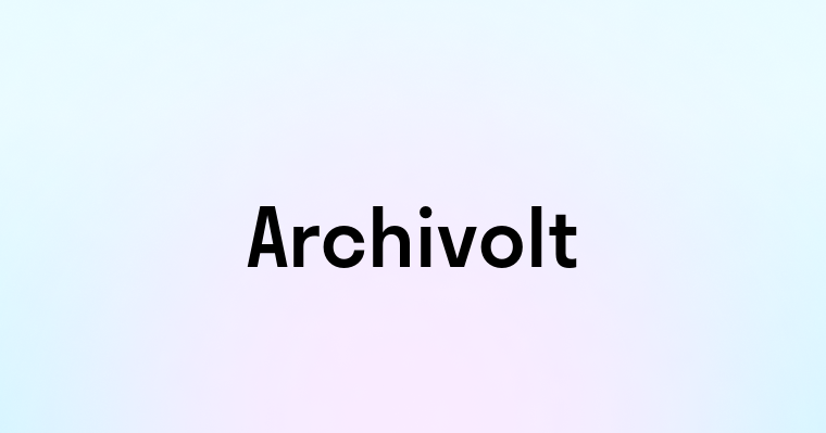 Archivolt