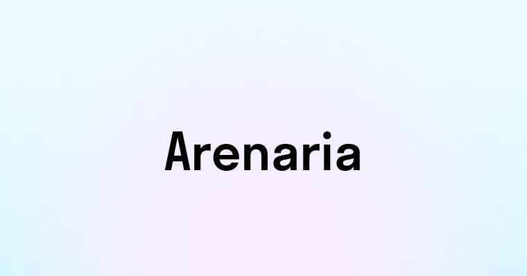 Arenaria