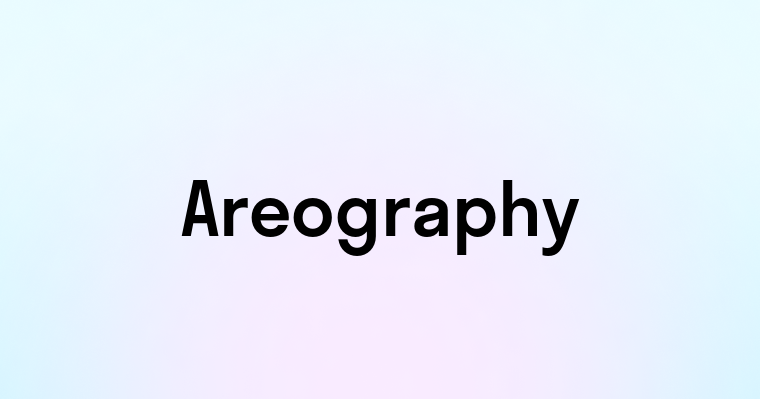 Areography