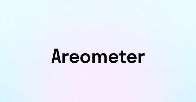 Areometer