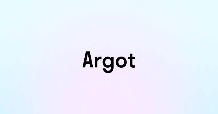 Argot