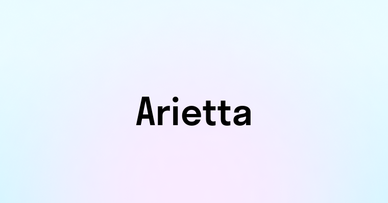 Arietta