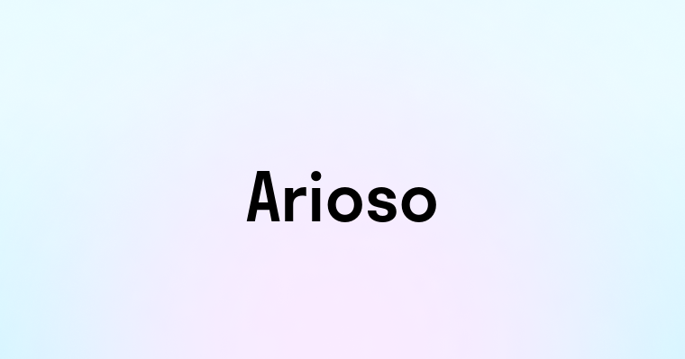 Arioso