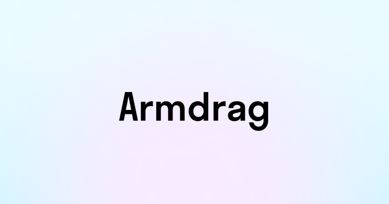 Armdrag