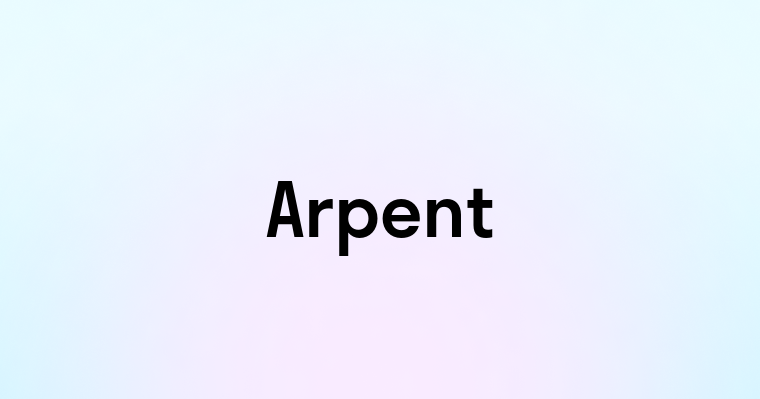 Arpent