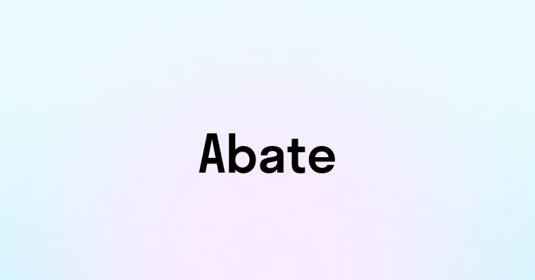 Abate