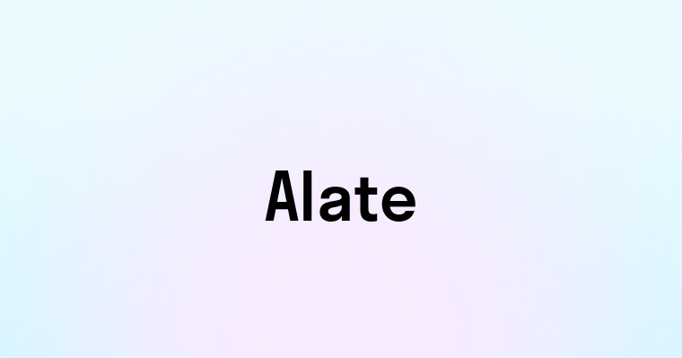 Alate