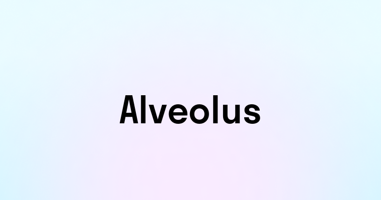 Alveolus