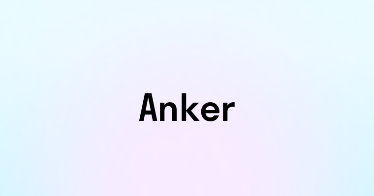 Anker