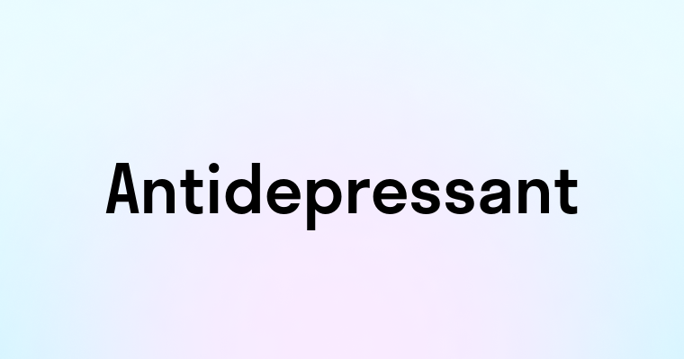 Antidepressant