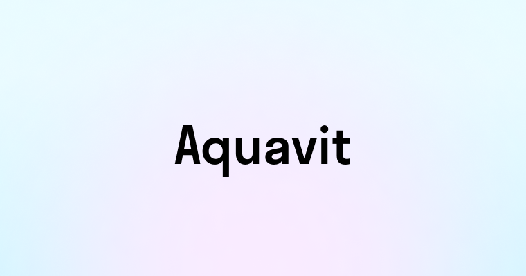 Aquavit