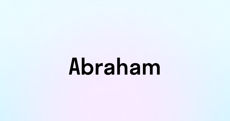 Abraham