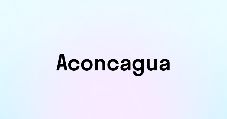 Aconcagua