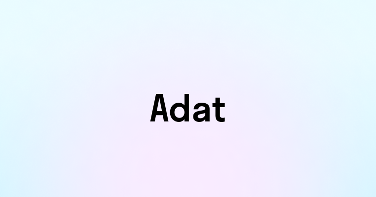 Adat