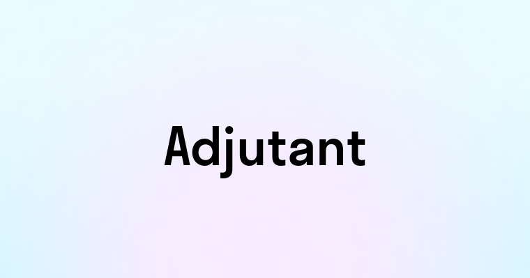 Adjutant