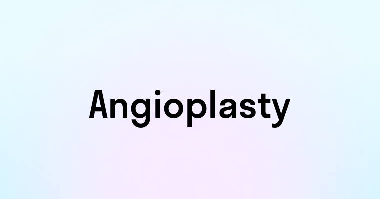 Angioplasty