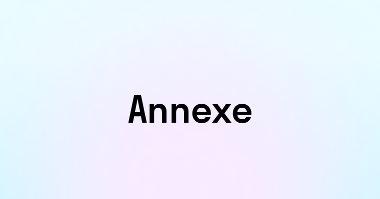 Annexe