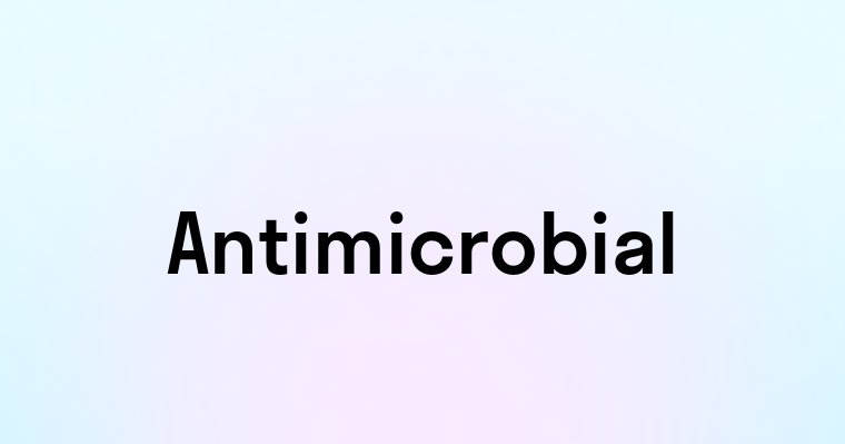 Antimicrobial