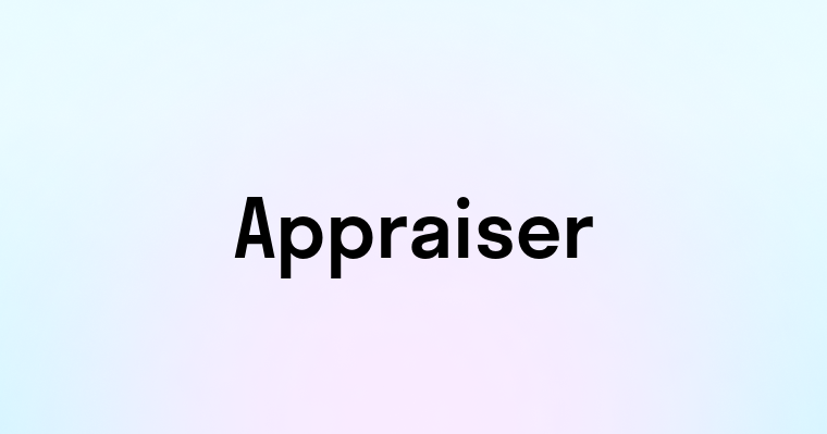 Appraiser