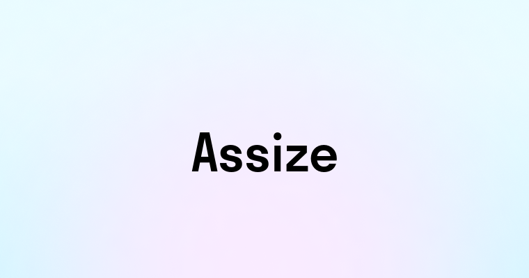 Assize