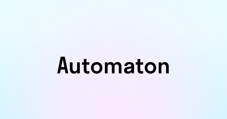 Automaton