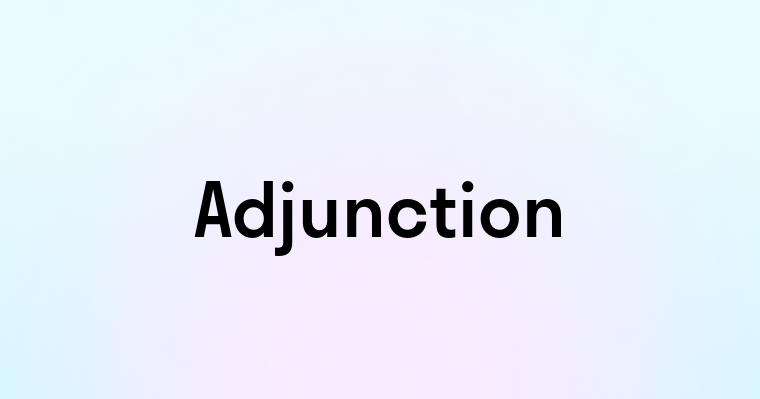 Adjunction