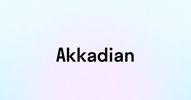 Akkadian