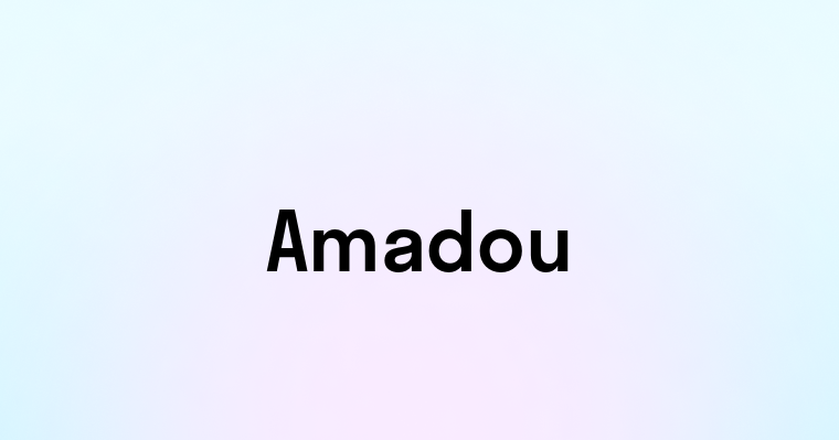 Amadou