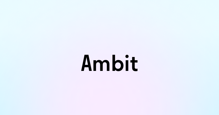 Ambit