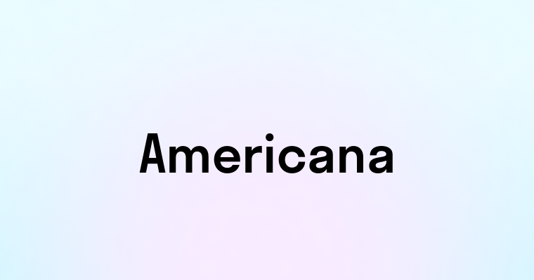 Americana