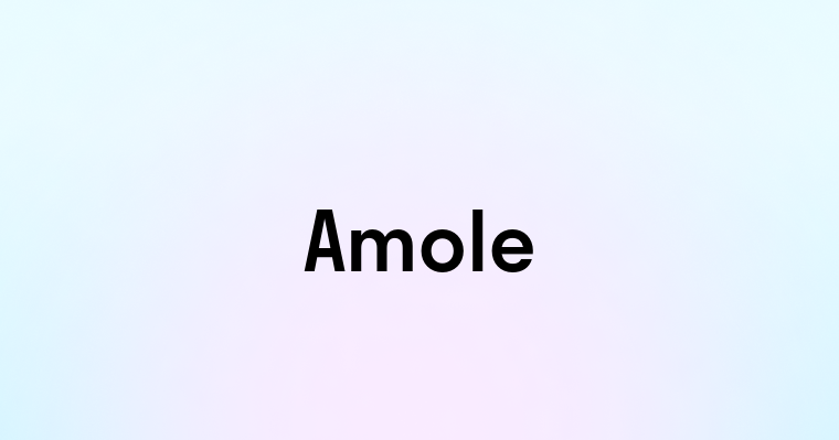 Amole