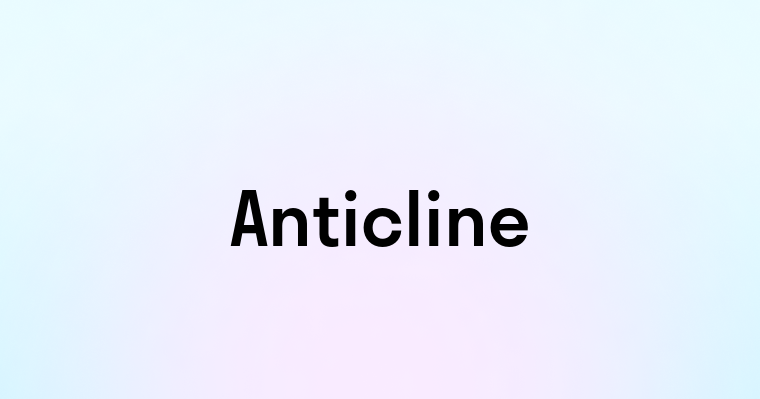 Anticline