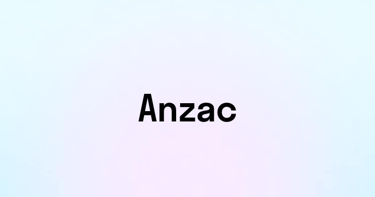 Anzac