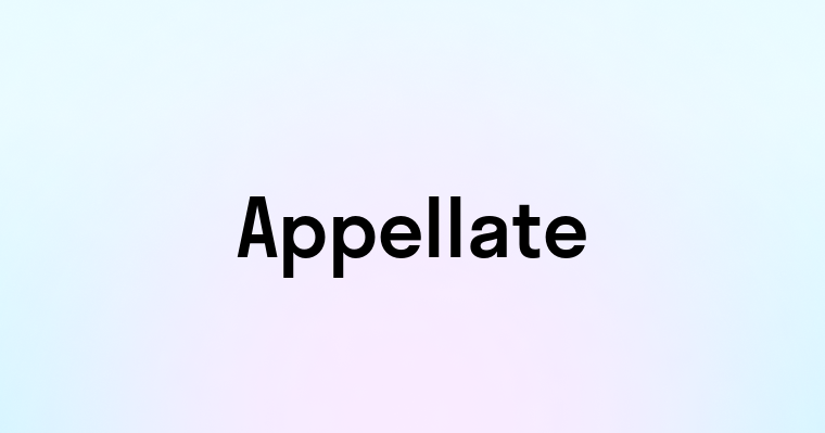 Appellate