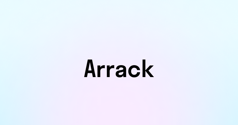 Arrack