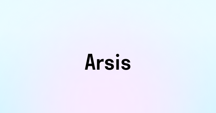 Arsis